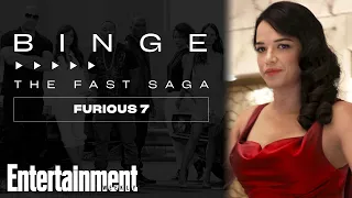 Michelle Rodriguez Reflects on ‘Furious 7’: The Fast Saga | EW's Binge | Entertainment Weekly
