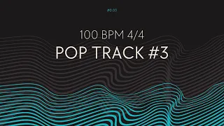 DRUM TRACK # 3 POP 100 BPM 4/4