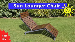 Sun Lounger Chair  - Self build project -