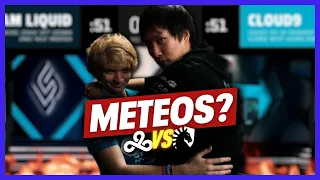 METEOS SHARES NEXT LEVEL FLAME STRATS | TL VS C9 Mid Season Showdown 2021