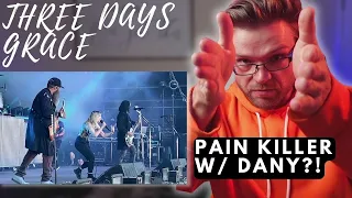 THREE DAYS GRACE - PAIN KILLER ft. DANY of THE WARNING | REACTION