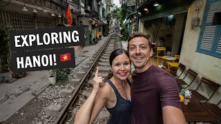 Exploring Hanoi, Vietnam! 🇻🇳 | Old Quarter, train street, water puppet show, & MORE!