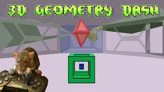 3D Geometry Dash is Insane!!