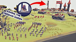 SAVING THE PERSIAN QUEEN - Totally Accurate Battle Simulator | TABS