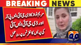 Maryam Nawaz's reaction on DG ISPR and DG ISI press conference | Geo News