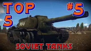 TOP 5 Tanks: #5 // SU-152 // (War Thunder Tanks Gameplay)