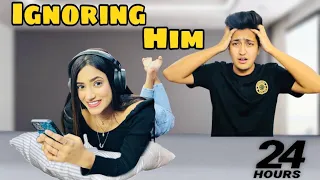 Ignoring *CRAZY ARYAN* For 24 Hour | SAMREEN ALI VLOGS