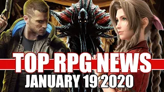 Top RPG News of the Week - Jan 19, 2020 (Cyberpunk 2077, Final Fantasy 7 Remake, Baldur's Gate 3)