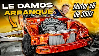 PROYECTO 240SX Swap V6 DE DRIFT ¡Primer START al MOTOR! - Le Damos A Encender Con La LLAVE!