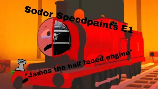 Sodor Speedpaints E1 “James the half faced engine”