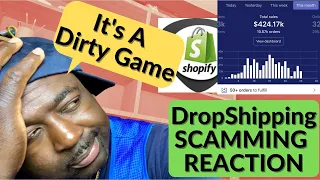 Dropshipping - How Gurus Scam To Sell Courses (Reaction)