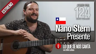 🔴 Nano Stern | Presente | #124 Lo que se nos Canta con Silvia Lallana | Charla y canción