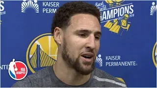 'Our antennas are definitely up' for the Portland Trail Blazers - Klay Thompson | 2019 NBA Playoffs