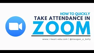 How to Quickly Take Attendance in Zoom