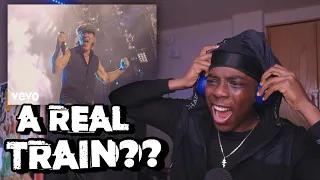 THIS WOKE ME UP..| Rap Fan Listens To ACDC - Rock N Roll Train [River Plate] REACTION!!