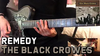 The Black Crowes - Remedy (Guitar Intro, Verse, Chorus & Solo) Cover