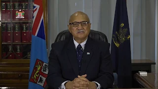 Fijian President His Excellency Jioji Konrote 2017 Christmas message