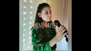 Come saprei - Giorgia - cover live by Valeria Troiano