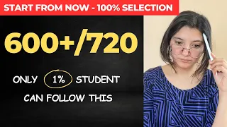 How to score 600+ 🤫🤫 In NEET 2024 if you prepare from zero | #mbbs #study #studyhard #neet