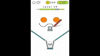 Happy Glass Level 25. 3 Stars Walkthrough