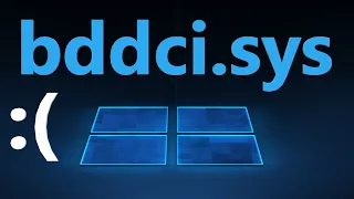 Ошибка bddci.sys на синем экране в Windows 11/10 - Как исправить?