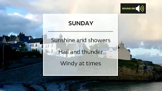 Sunday Scotland weather forecast 02/01/22