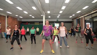 Zumba Gold - african - Flavour ft. Diamond Plantnumz - Time to party - Zumba à Liège