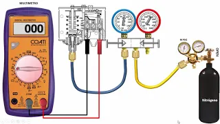 AJUSTE DE PARAMETROS PRESION CUT IN Y DIFERENCIAL EN PRESOSTATO DE SUCCION KP1 DANFOSS