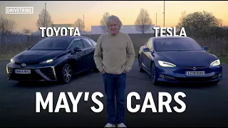 James May reviews his own cars – Tesla Model S vs Toyota Mirai