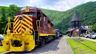 A Ride on the Lehigh Gorge Scenic Railway - Jim Thorpe, Pennsylvania