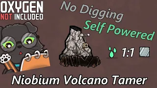 Niobium Volcano Tamer - Simple Self Powered Design & No Digging - Oxygen Not Included
