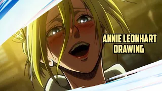 ATTACK ON TITAN (AOT) ANNIE LEONHART DRAWING // DRAWING X ONE WOMAN ARMY EDIT