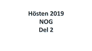 Högskoleprovet: NOG från hösten 2019 (Provpass 1) - del 2