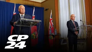 Doug Ford and housing minister to speak to media this morning