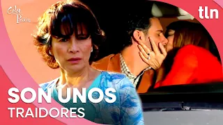 Trini descubre a Rebeca y Marcelo besándose | El color de la pasión | Resumen Capítulo 41 | tln