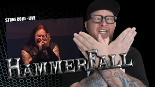 HAMMERFALL - Stone Cold - LIVE  (First Reaction)