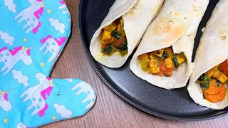 Best food of 2023 | tofu zucchini eggplant tacos | Mexican sandwich | My husband loves this dish 🌮
