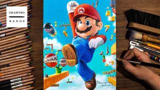 Drawing Super Mario [Drawing Hands]