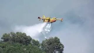 Canadair in action - Canadair en action