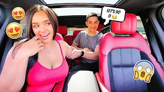 ASKING MY GIRLFRIEND TO DO "IT" IN HER DREAM CAR!! *Gets Juicy*