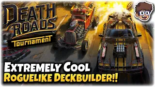 Extremely Cool Roguelike Deckbuilder! | Let's Try Death Roads: Tournament