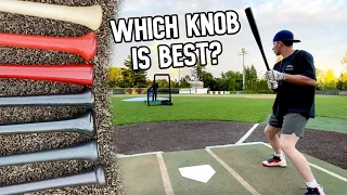 Which type of bat knob is best? | Wood Baseball Bat Reviews