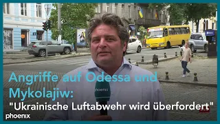 Angriffe auf Odessa: ZDF-Reporter Dara Hassanzadeh mit Eindrücken