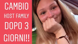 cambio host family dopo 3 giorni - esperienza da incubo -  || ANNO SCOLASTICO ALL’ESTERO