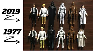 STAR WARS RETRO COLLECTION vs 1977 KENNER