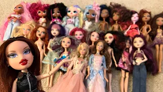 LIZZIE’S HUGE FLEA MARKET DOLL HAUL! 30 dolls! Monster High, Bratz, Barbie and more!