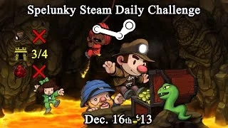 Spelunky Steam Daily Challenge - December 16th, 2013
