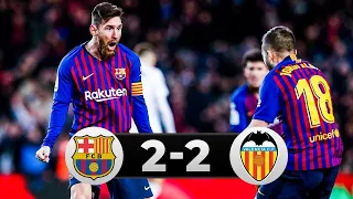 Barcelona vs Valencia 2-2 l All Goals & Extended Highlights l