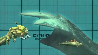 【魔物猎人】目前为止—最全怪物，等比例动画！Monster Hunter Size Comparison Quality Wnhanced Edition