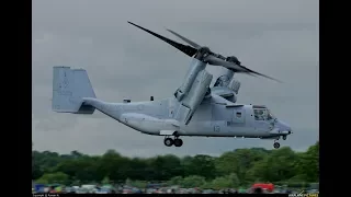 Полёт конвертоплана Bell V-22 Osprey над Одессой